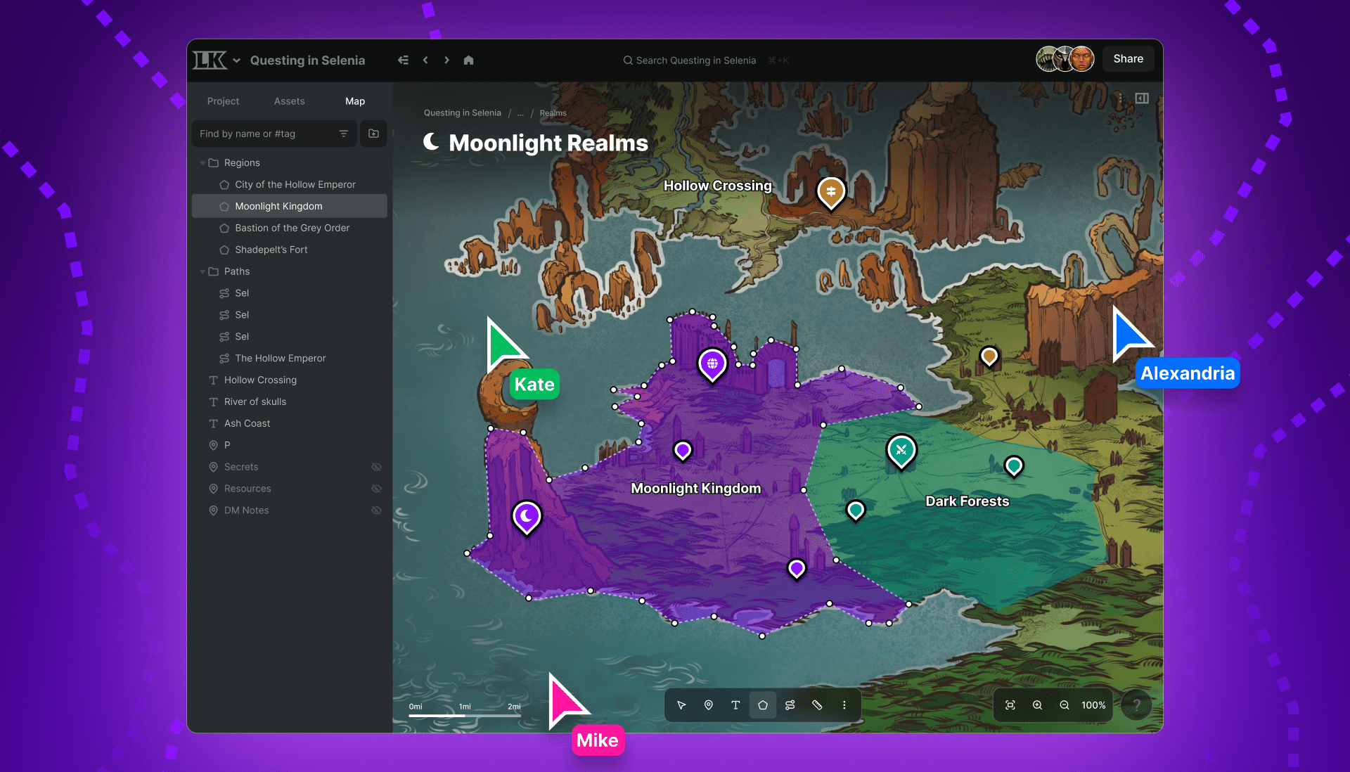 How to make more detailed maps in LegendKeeper