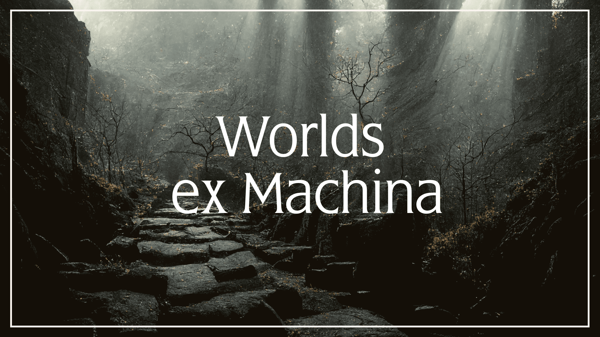 Worlds ex Machina: Worldbuilding with AI