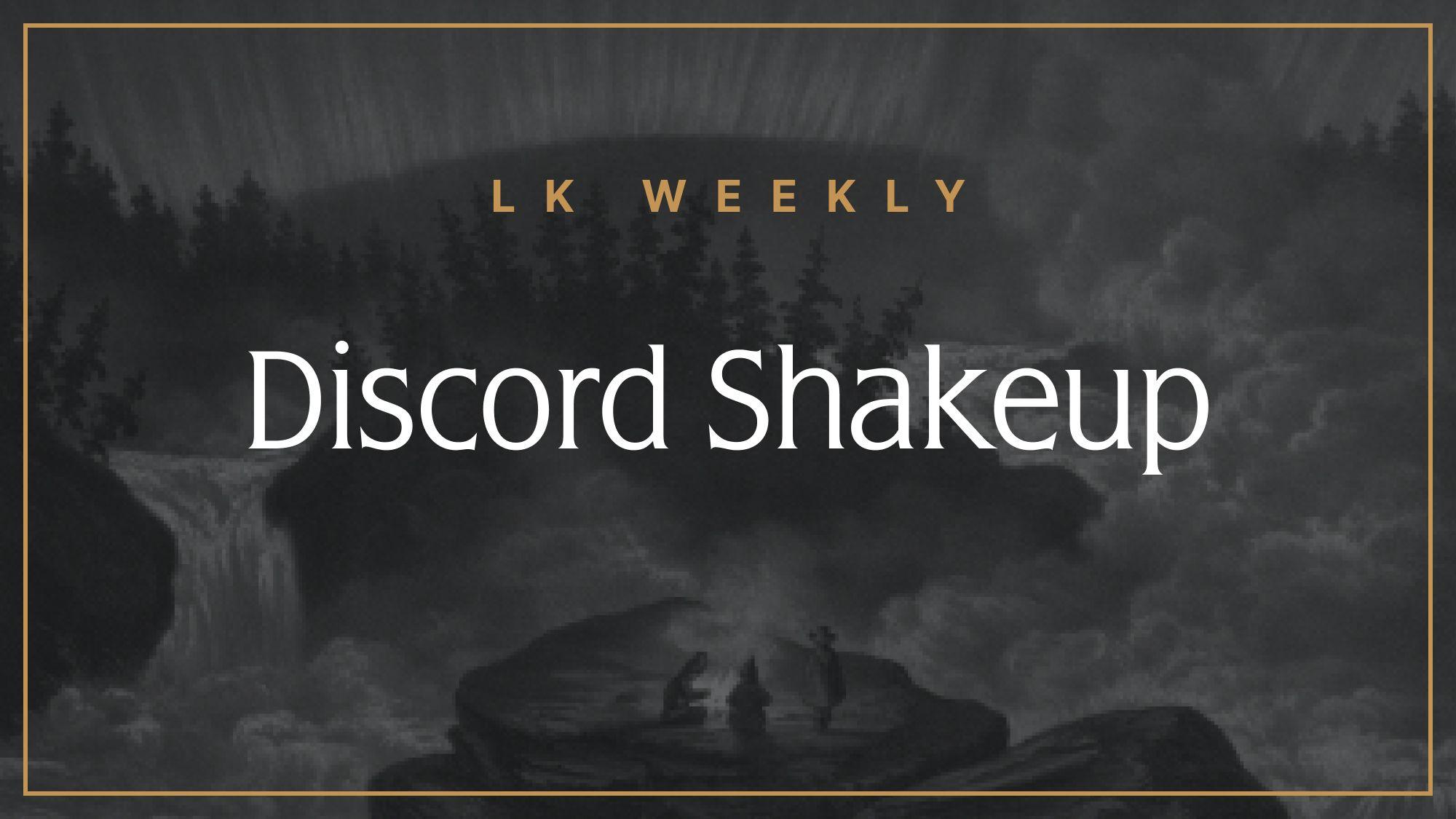 Feature image for The Discord Shake-Up